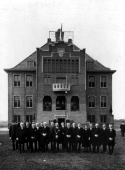 Opening Gemeentehuis 11-11-1922